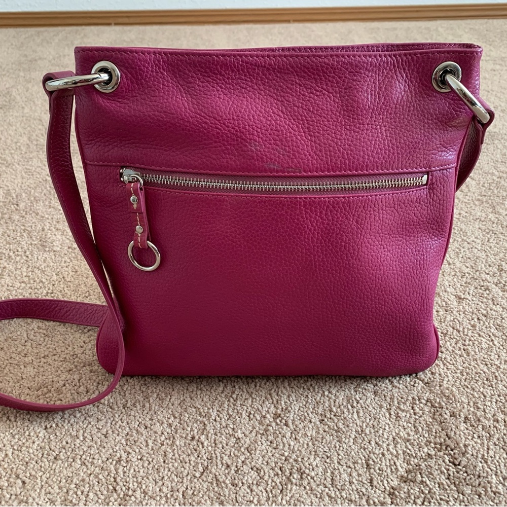 Pertegaz Vintage Leather Crossbody Bag - Made in Spain - Picture 3 of 16